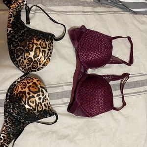 Victoria’s Secret Bombshell Push Up Bras